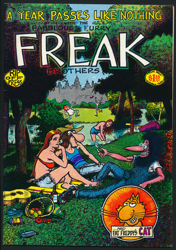 Freak Brothers The Fabulous Furry No. 3 Underground Comic