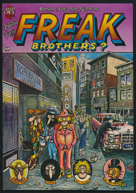 Freak Brothers The Fabulous Furry No. 4 Underground Comic