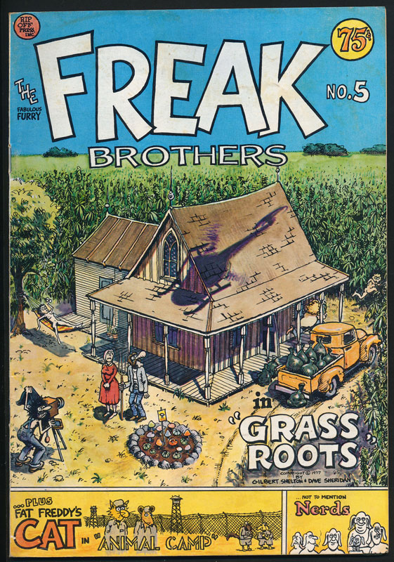 Freak Brothers The Fabulous Furry No. 5 Underground Comic