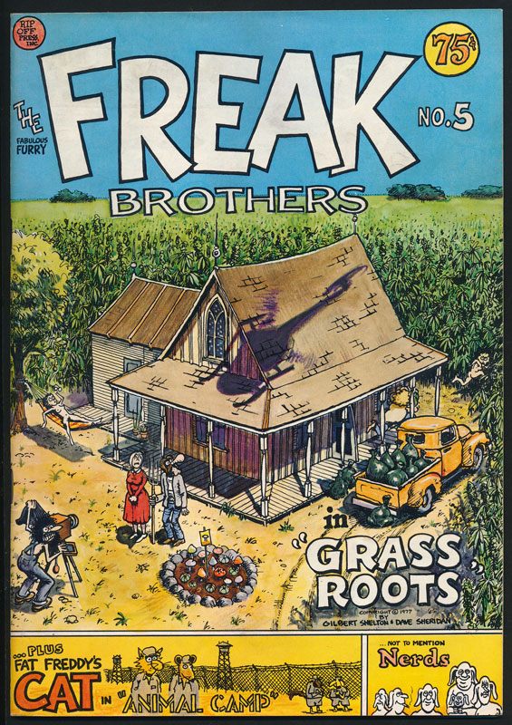 Freak Brothers The Fabulous Furry No. 5 Underground Comic