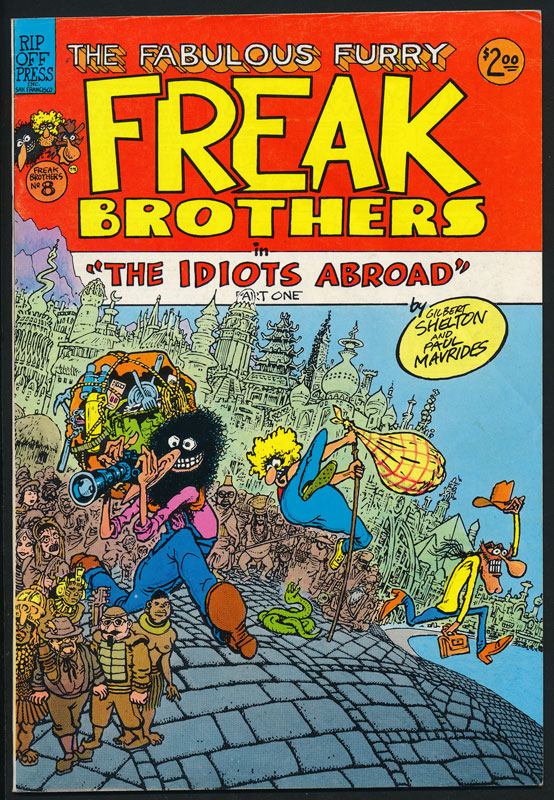 Freak Brothers The Fabulous Furry No. 8 Underground Comic