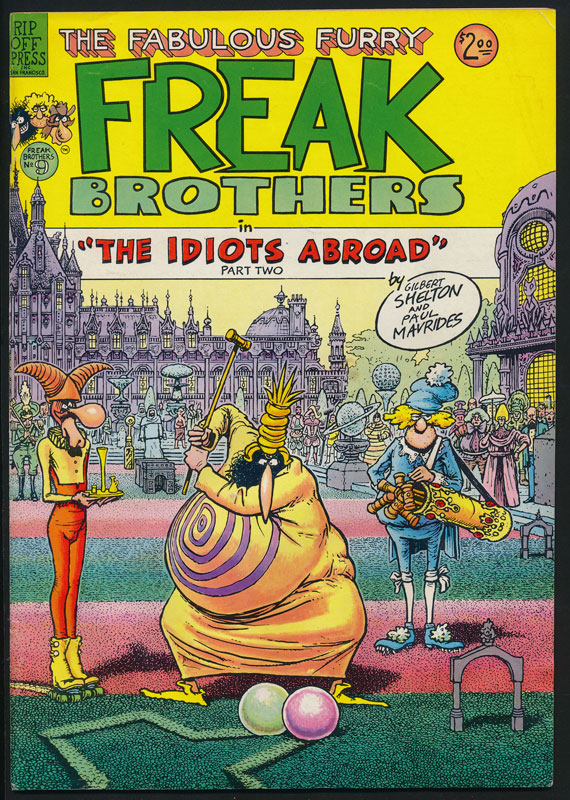 Freak Brothers The Fabulous Furry No. 9 Underground Comic