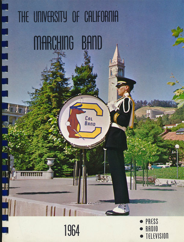 1964 Cal Marching Band v Missouri Media Guide