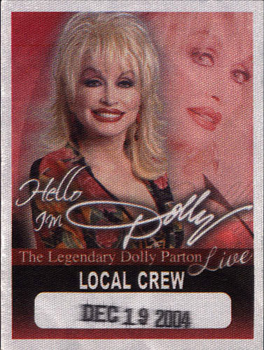 Dolly Parton Backstage Pass