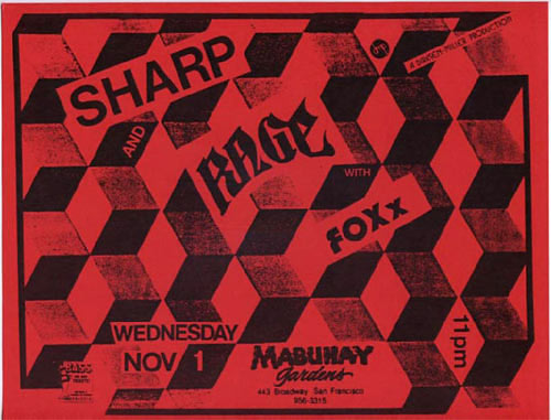 Sharp Punk Flyer / Handbill