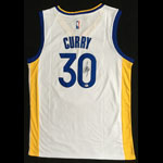 Stephen Curry Golden State Warriors Signed Autographed Basketball Jersey