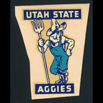 Utah State Agricultural College Aggies Decal