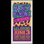 Mark Arminski Marky Ramone and the Intruders Handbill