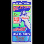 Mark Arminski Motley Crue - Scorpions Poster