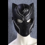 Stan Lee Signed Black Panther Mask