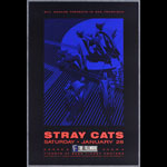 The Stray Cats 1989 Fillmore F73 Poster