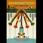 Badbadnotgood 2017 Fillmore F1466 Poster