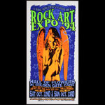 Public Domain (Psychic Sparkplug) - Team Drunk - The Poster Project Ltd. Rock Art Expo '94 Poster