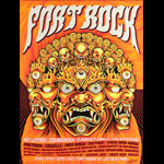 Palehorse Fort Rock Festival - Def Leppard - Soundgarden Poster