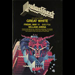 Judas Priest Defenders of the Faith Tour Poster