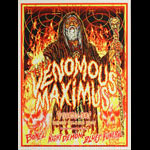 Kyler Sharp Venomous Maximus Firewalker Record Release Show Blacklight Poster