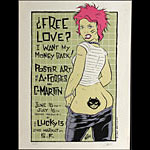 Chris Martin Free Love - Alan Forbes and Chris Martin Poster
