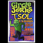 Chuck Loose Circle Jerks - T.S.O.L. Poster