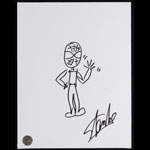 Stan Lee Stan Lee Signed Spider-Man Sketch