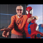 Stan Lee with Spiderman Autographed Photo