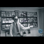 Stan Lee at Marvel Office 1980 Autographed Photo