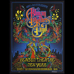 Mike DuBois Allman Brothers 45th Anniversary Poster