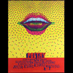 Victor Moscoso NR # 24-1 Poetry Reading Neon Rose NR24 (B-5) Poster