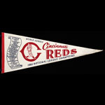 Cincinnati Reds 1961 World Series NL Champs Pennant