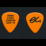 Eric Clapton - Derek is Eric London June '70 Guitar Pick