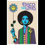 Scrojo Disco Lines Poster