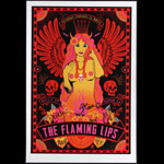 Scrojo The Flaming Lips Autographed Poster