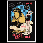 Scrojo Flight Facilities Autographed Poster