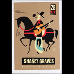 Scrojo Shakey Graves Autographed Poster