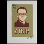 Scrojo DJ Z-Trip Autographed Poster